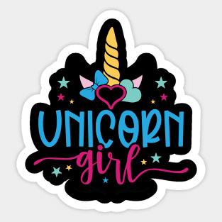 unicorn girl Sticker